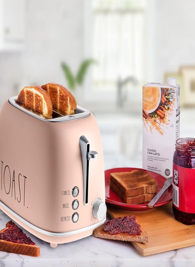 Retro Rounded Bread Toaster - 2 Slice