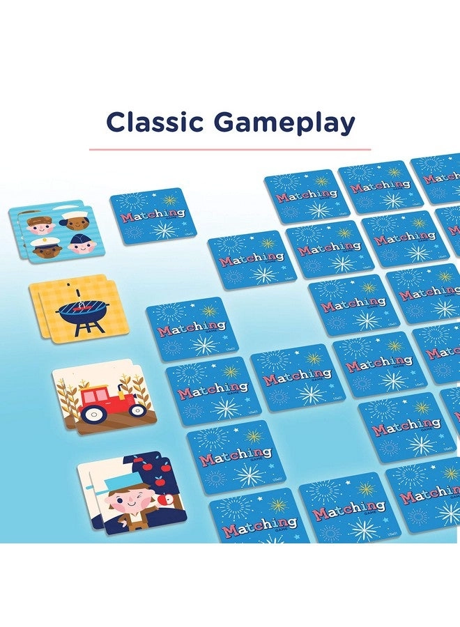 Americana Matching Game - 3 years and up 72 pieces