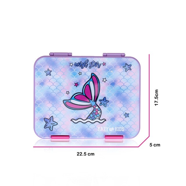 Bento Box - 5 & 4 Convertible Compartment + Insulated Lunch Bag - Insulated + Sandwich Cutter + Fruit Picks - 10 Animal Shaped