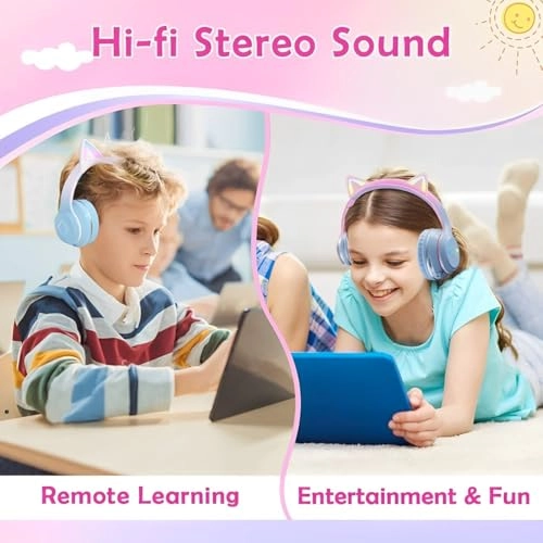 Cat Ear Headphones Wireless Headphone