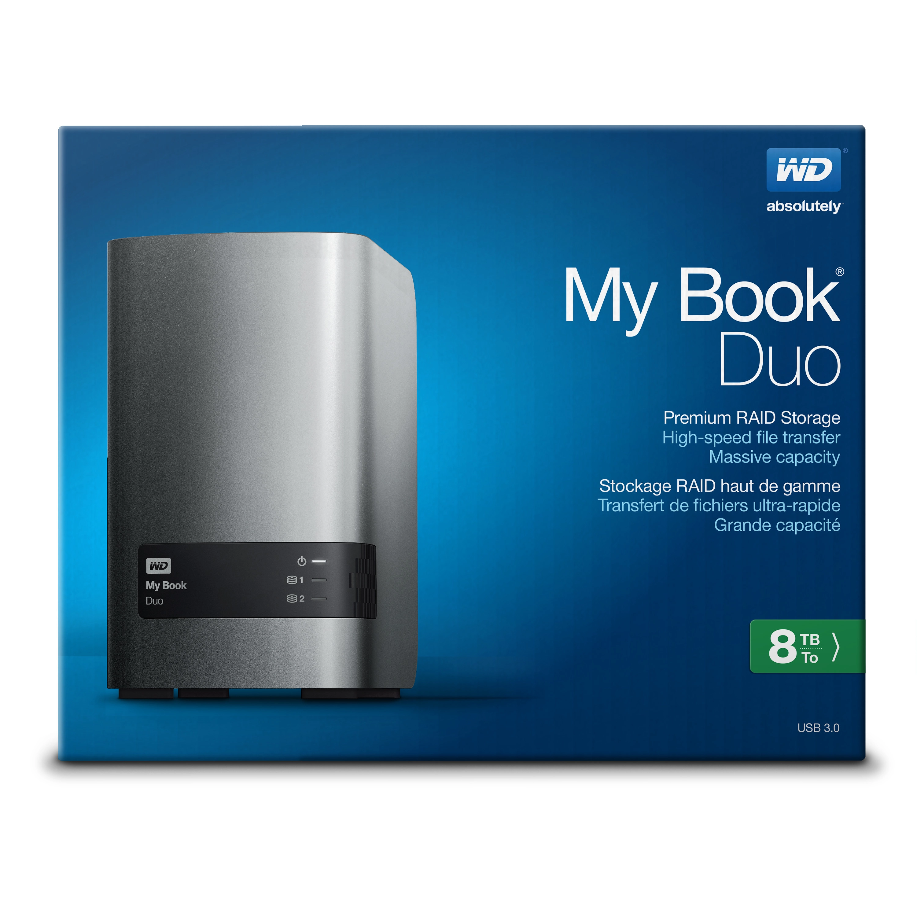 My Book Duo 8TB HDD