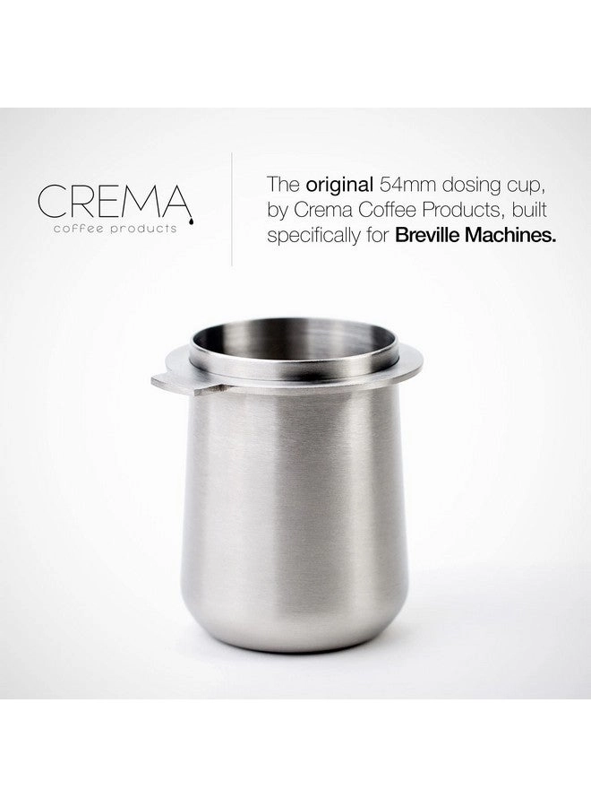 Dosing Cup - 54mm Brushed Silver