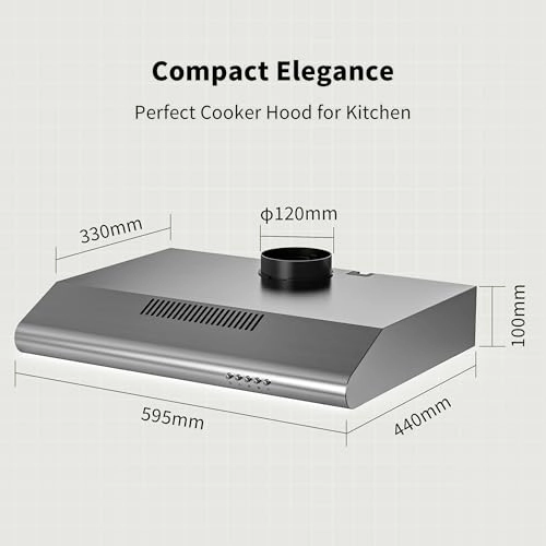 Cooker Hood - 250m³/h 60cm