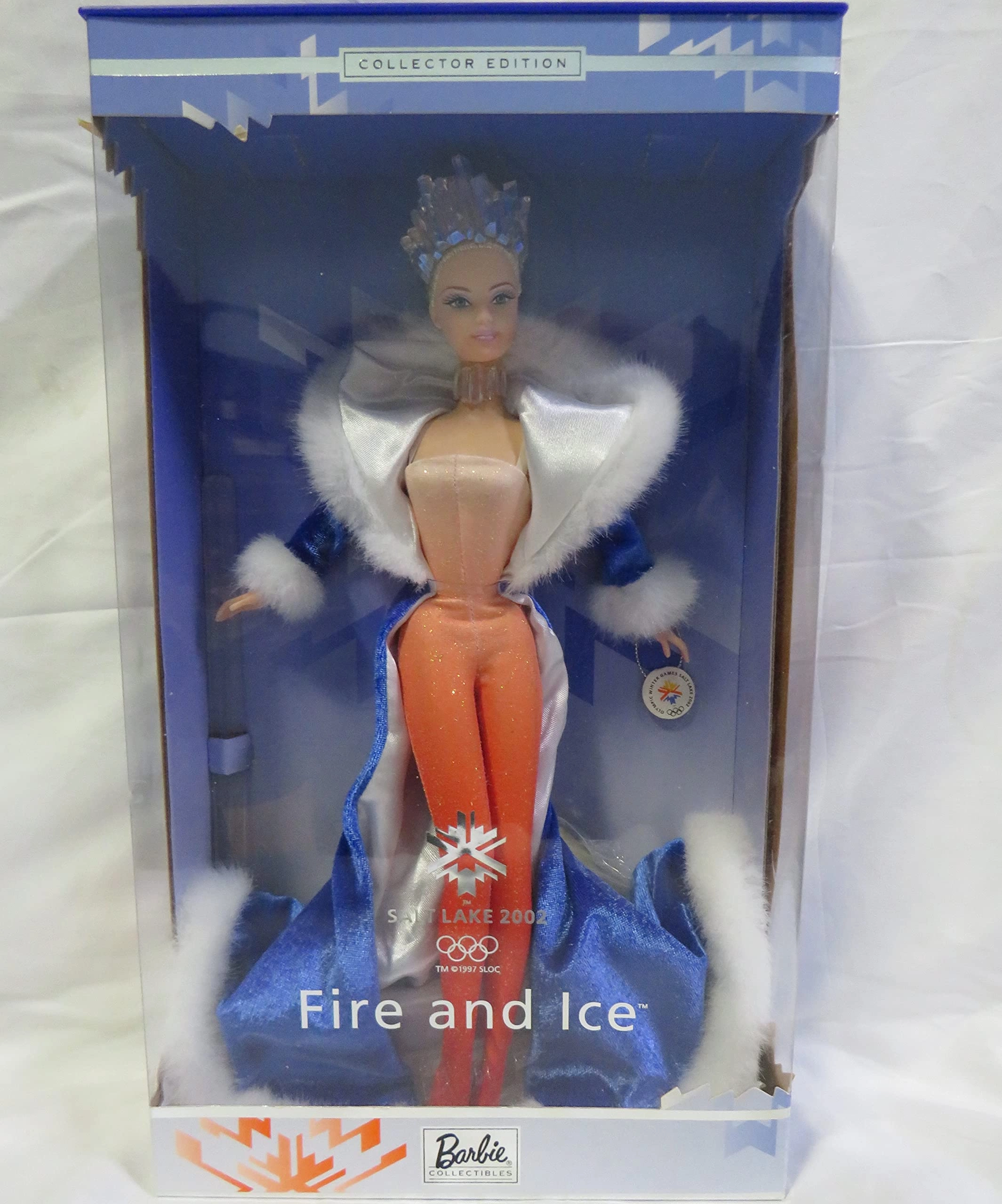 Barbie Salt Lake City Fire & Ice - Vinyl Collector Edition Ages 15+