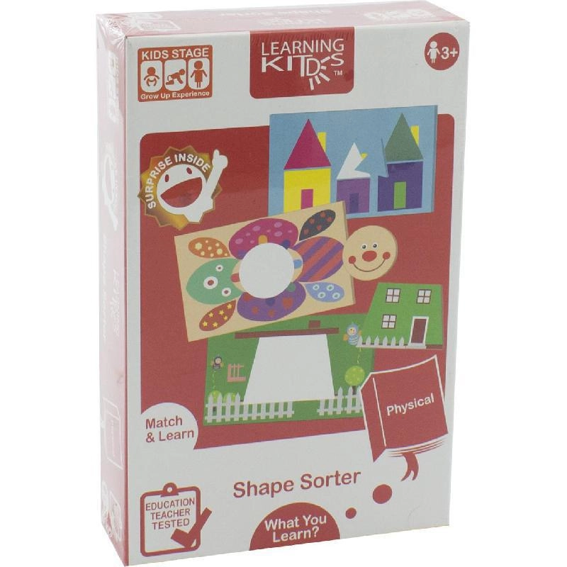 Learning KiDS Match & Learn Shape Sorter - 3 Years and Above 25 pieces