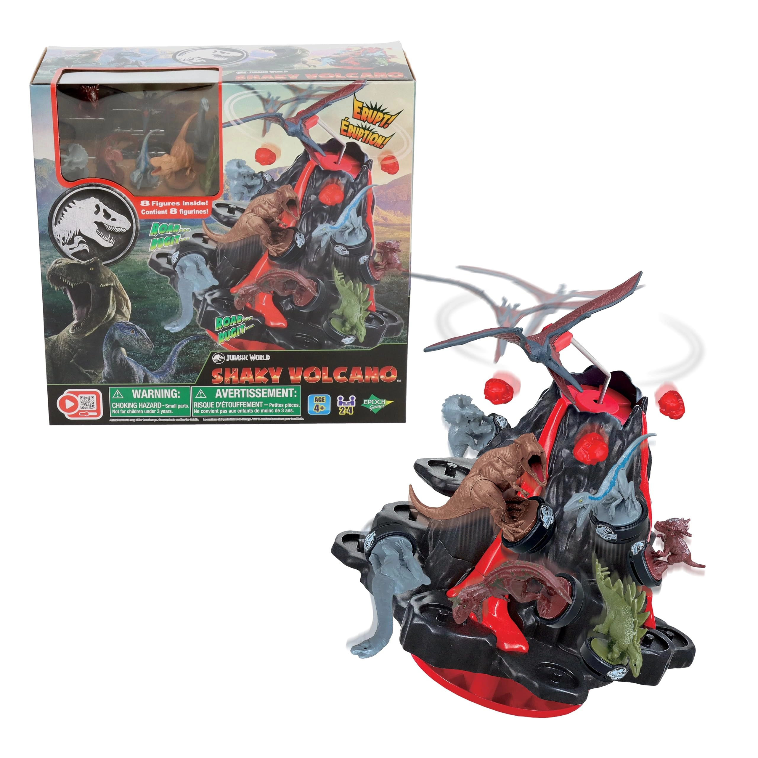 EPOCH Games Jurassic World Shaky Volcano