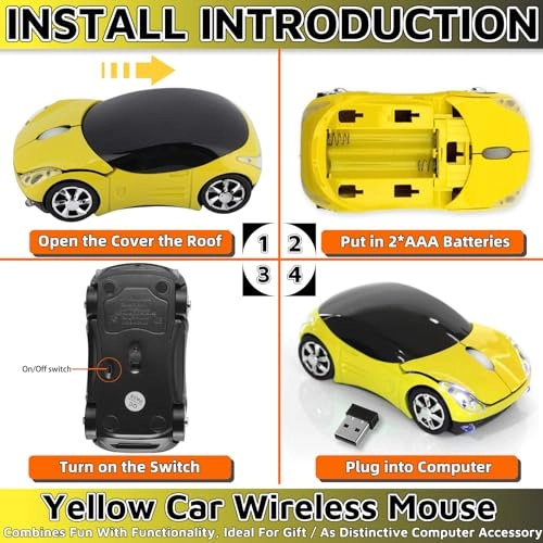 Car Mouse - USB, Wireless up to 10m
