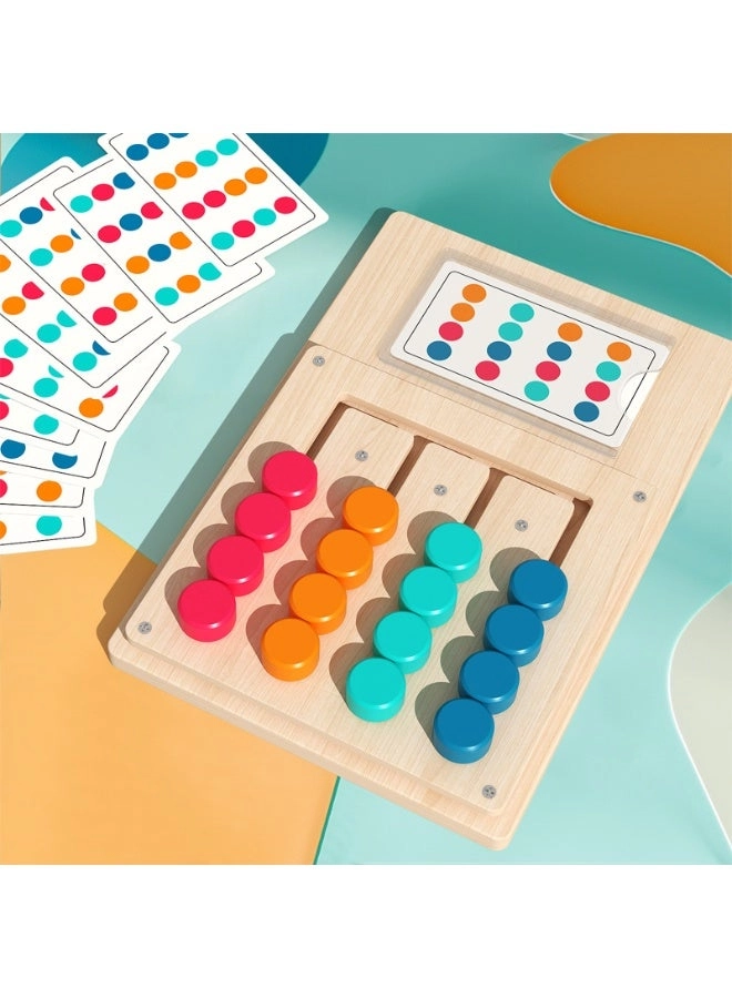 Wooden Bead Pattern Matching Board - 3+ Years