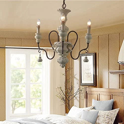 American vintage candle chandelier