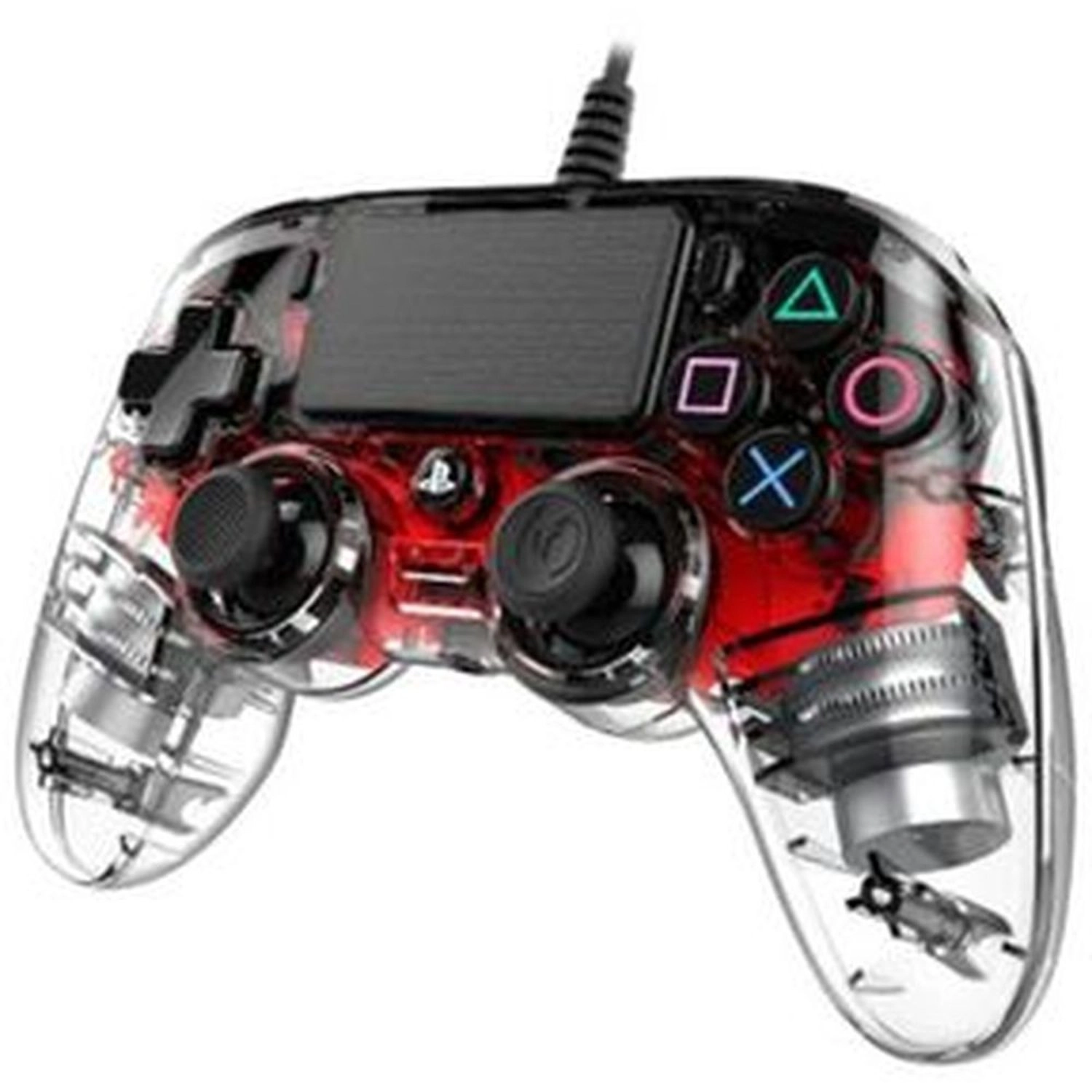 Wired Illuminated Compact Controller (PS4) Red
