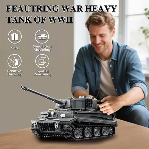 Tiger Tank - 1668pcs Military