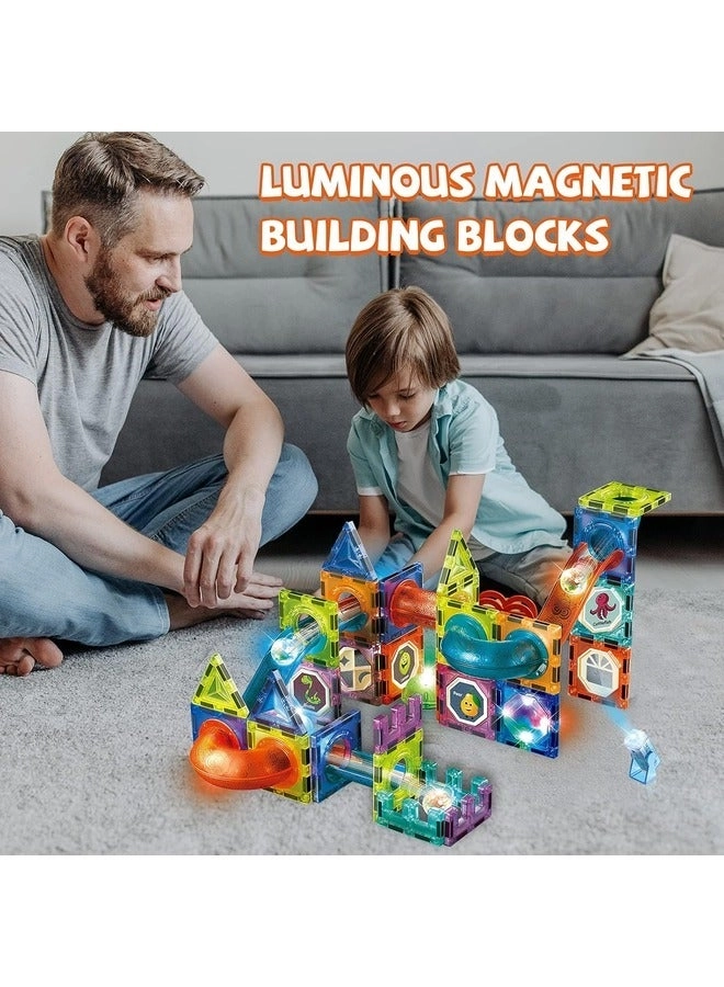 Magnetic Marble Run Set - 42pcs