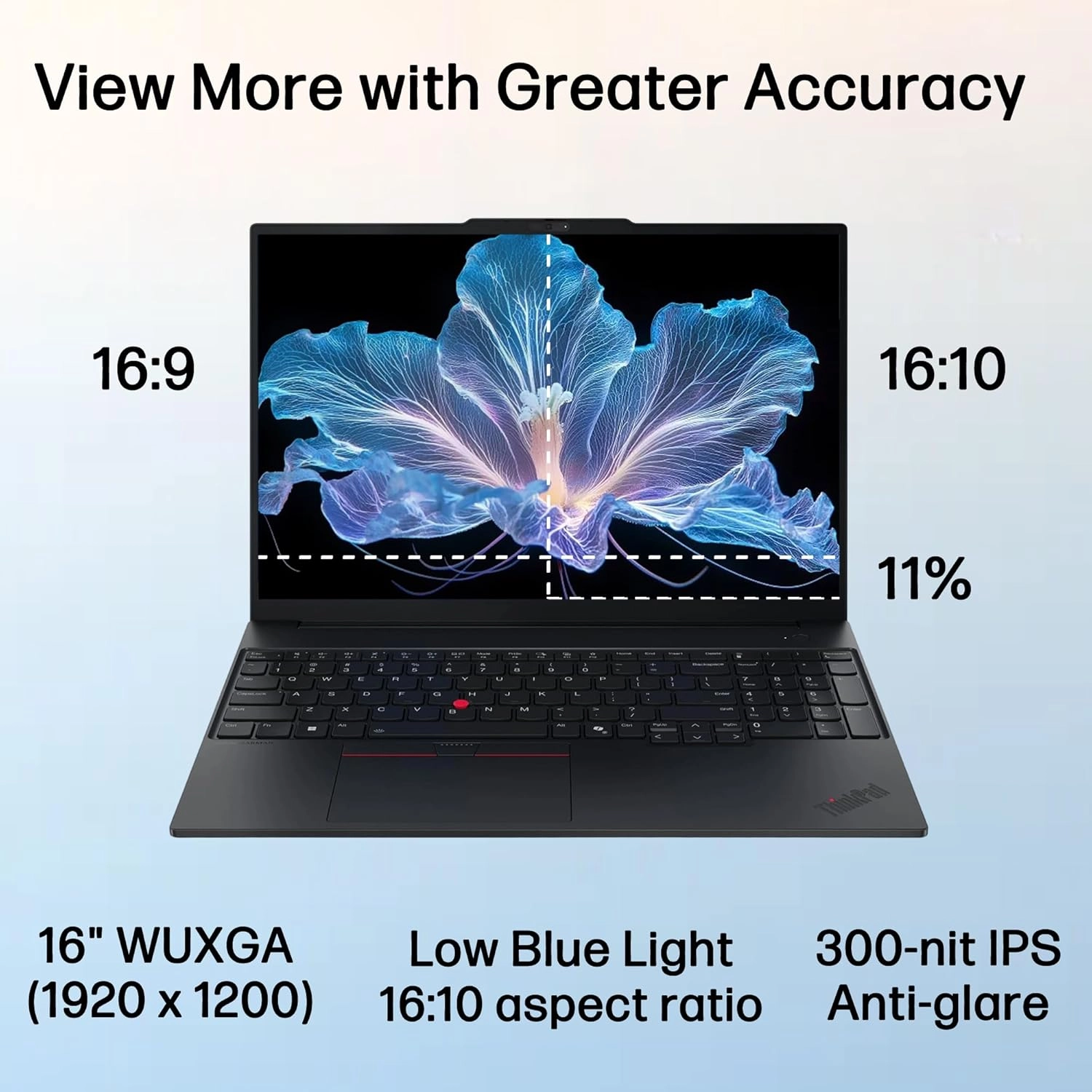 ThinkPad E16 Gen 3 - 16'' Core Ultra 7 256V 16GB DDR5 512GB SSD
