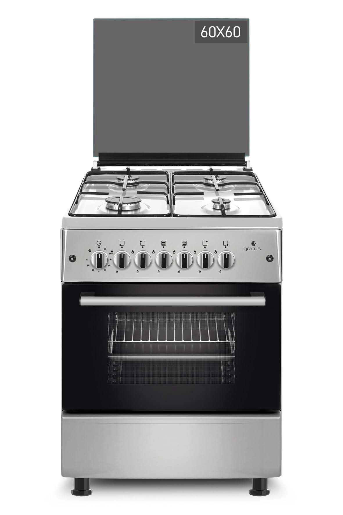 Bright Series GGR64FRTE1 GAS Cooker