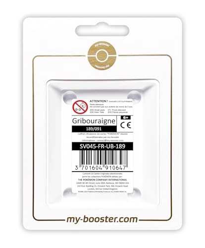 Pokémon Gribouraigne (Sproxi) 189/091 Secret Iridescent - French 10pcs