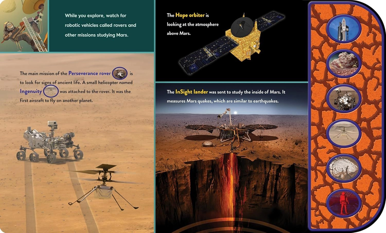 TSP Encyclopedia Britannica Kids Destination Mars Book - 3 years+