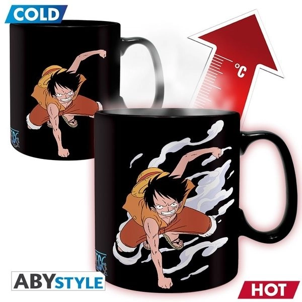 Luffy & Ace Heat Changing Mug