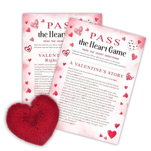 Valentine's Day Pass The Heart Game - Kid