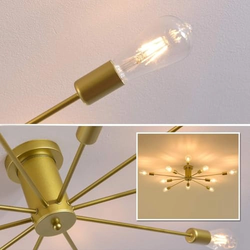 Sputnik Ceiling Light - Dimmable