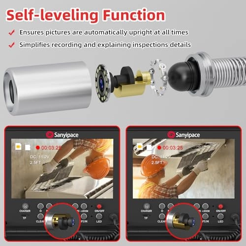 Drain camera - 50M/165FT 5mm