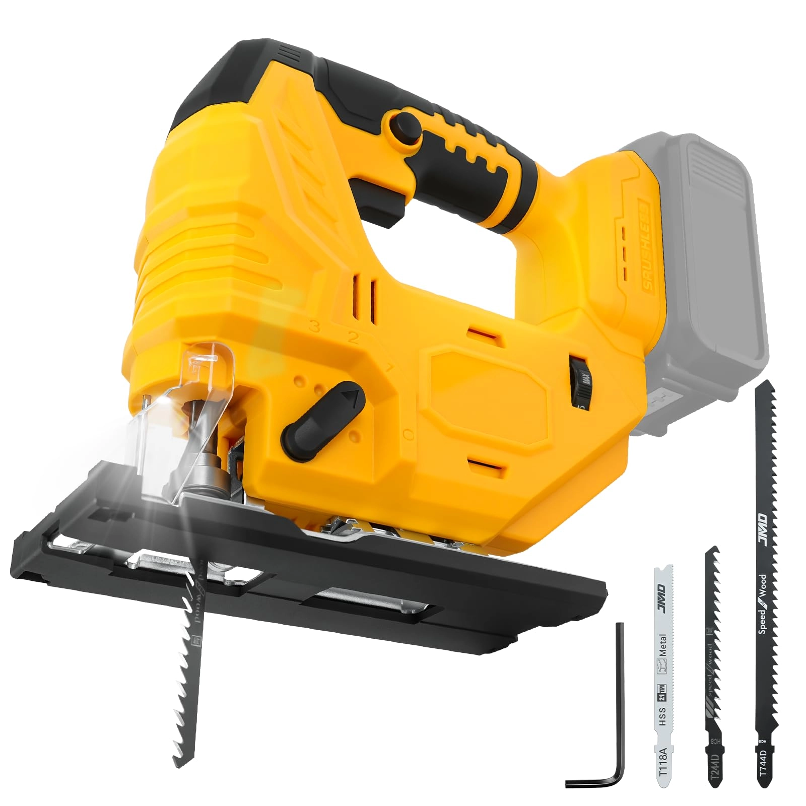 Chengsuwei DW-QXJ-DE - 20V Brushless 7 Variable Speeds