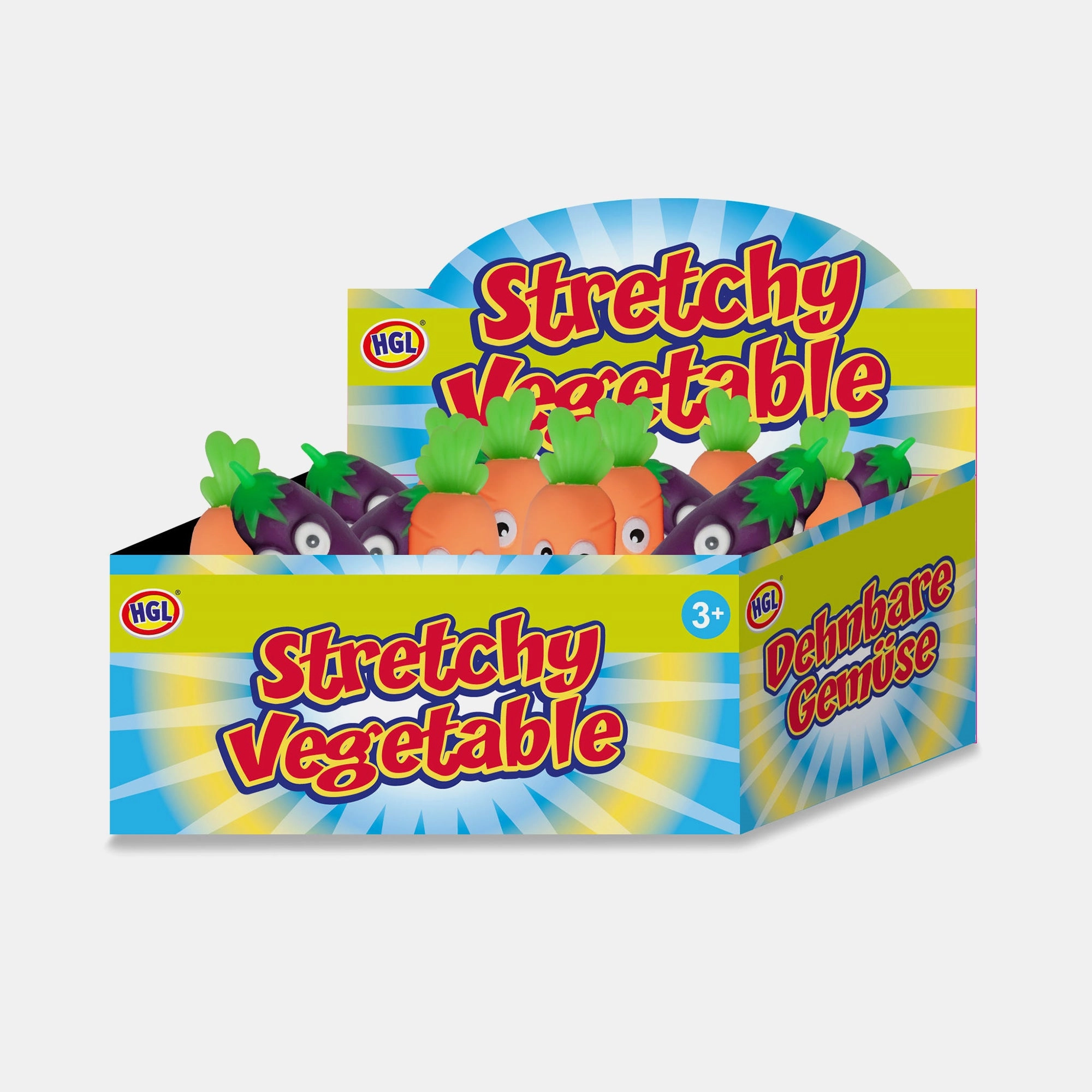 BORDERS Vegetable Stretchy Assortment 15 cm Squishy
