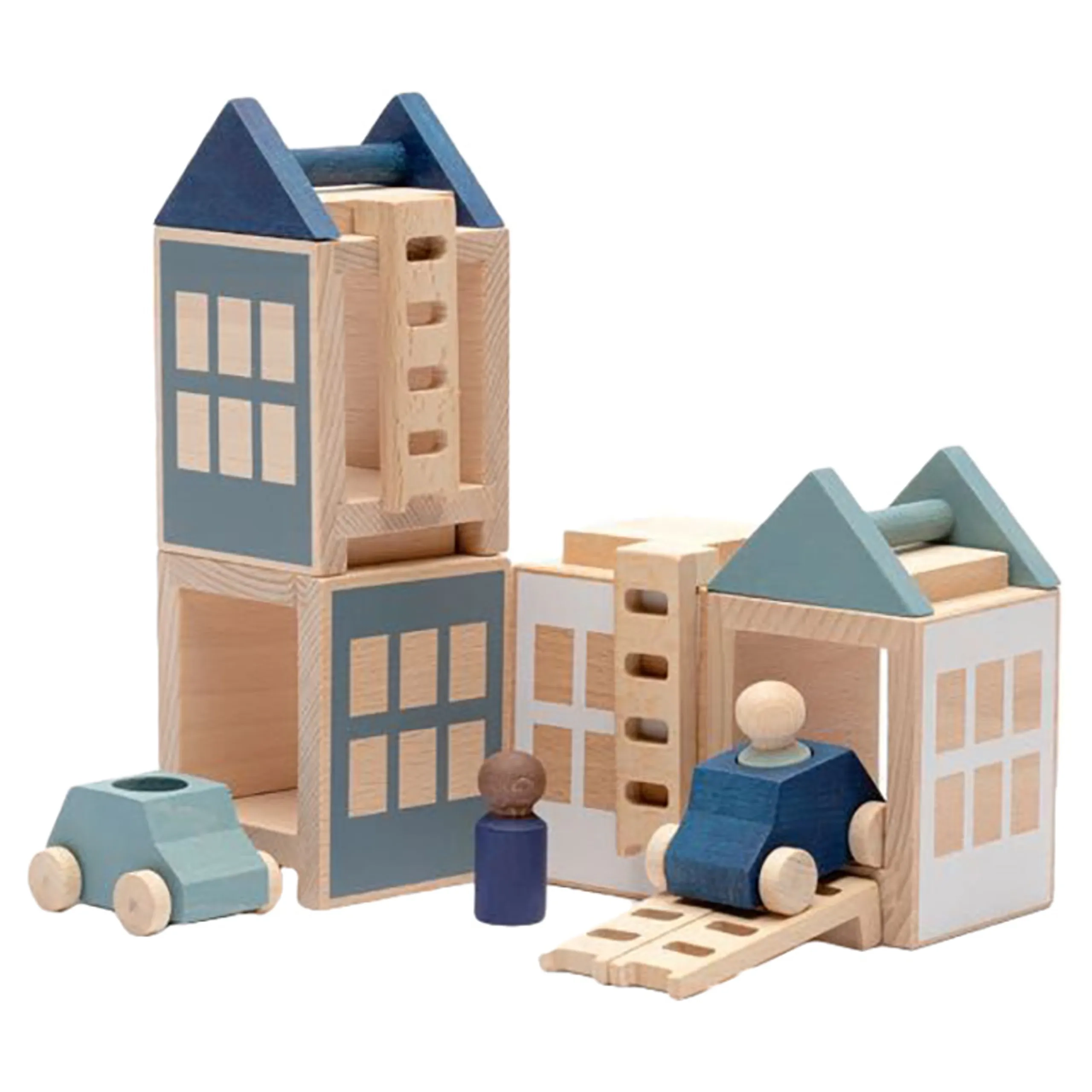 Lubulona Lubu Town - Beech wood Suitable for 3 years & above