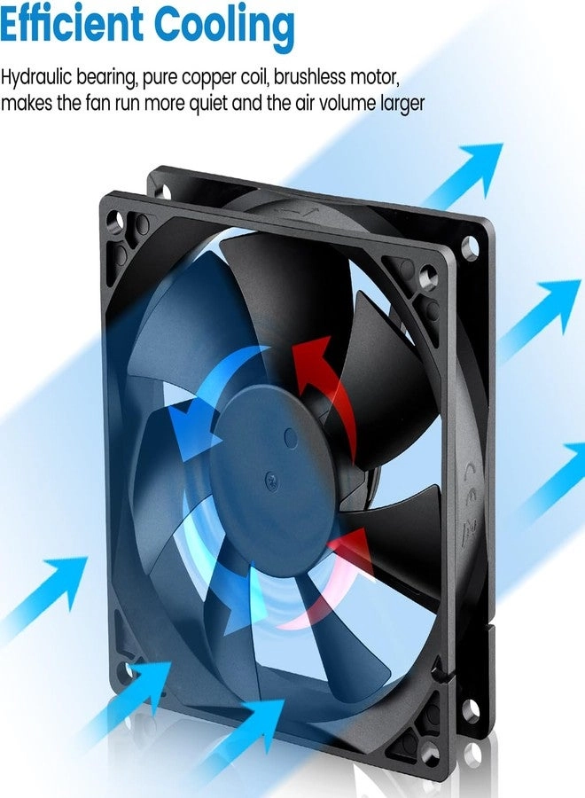 Computer Case Fan - 2-Pack 92mm