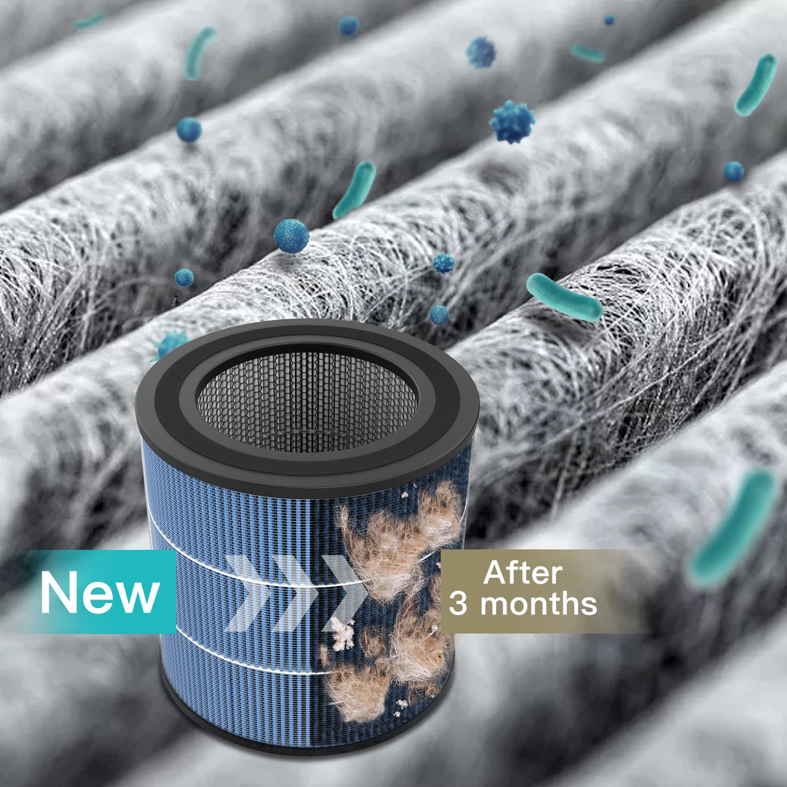 AP0601 - 2 Pack H13 HEPA