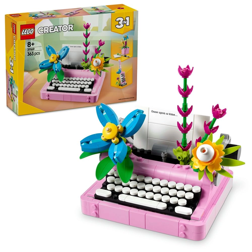 Creator 3in1 Typewriter with Flowers (31169) - 8+ years
