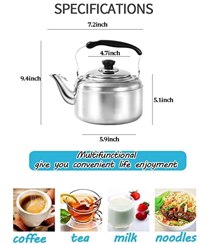 Stovetop Induction Whistling Kettle - 5L