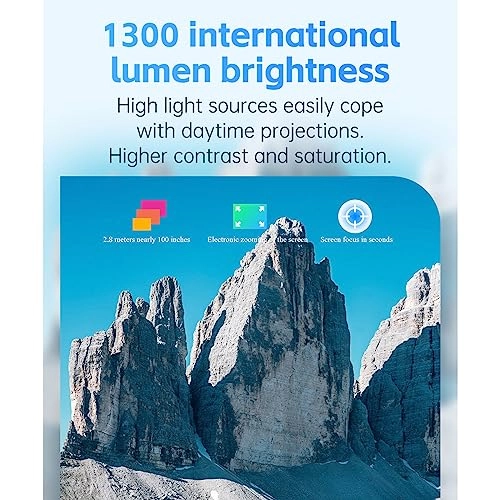 1080P Home Portable Projector 1920 x 1080