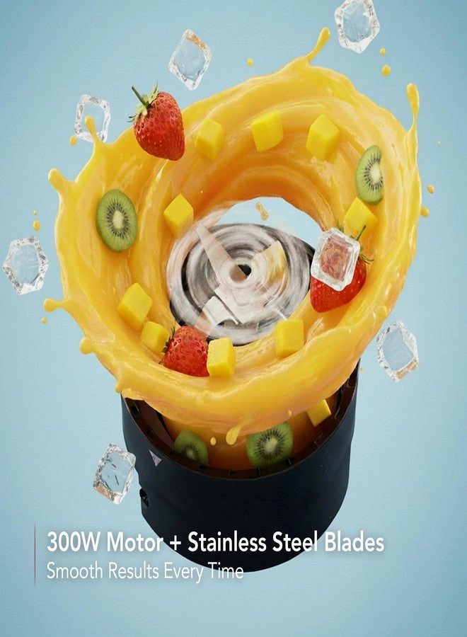 Retro Personal Blender and Smoothie Maker - 300W