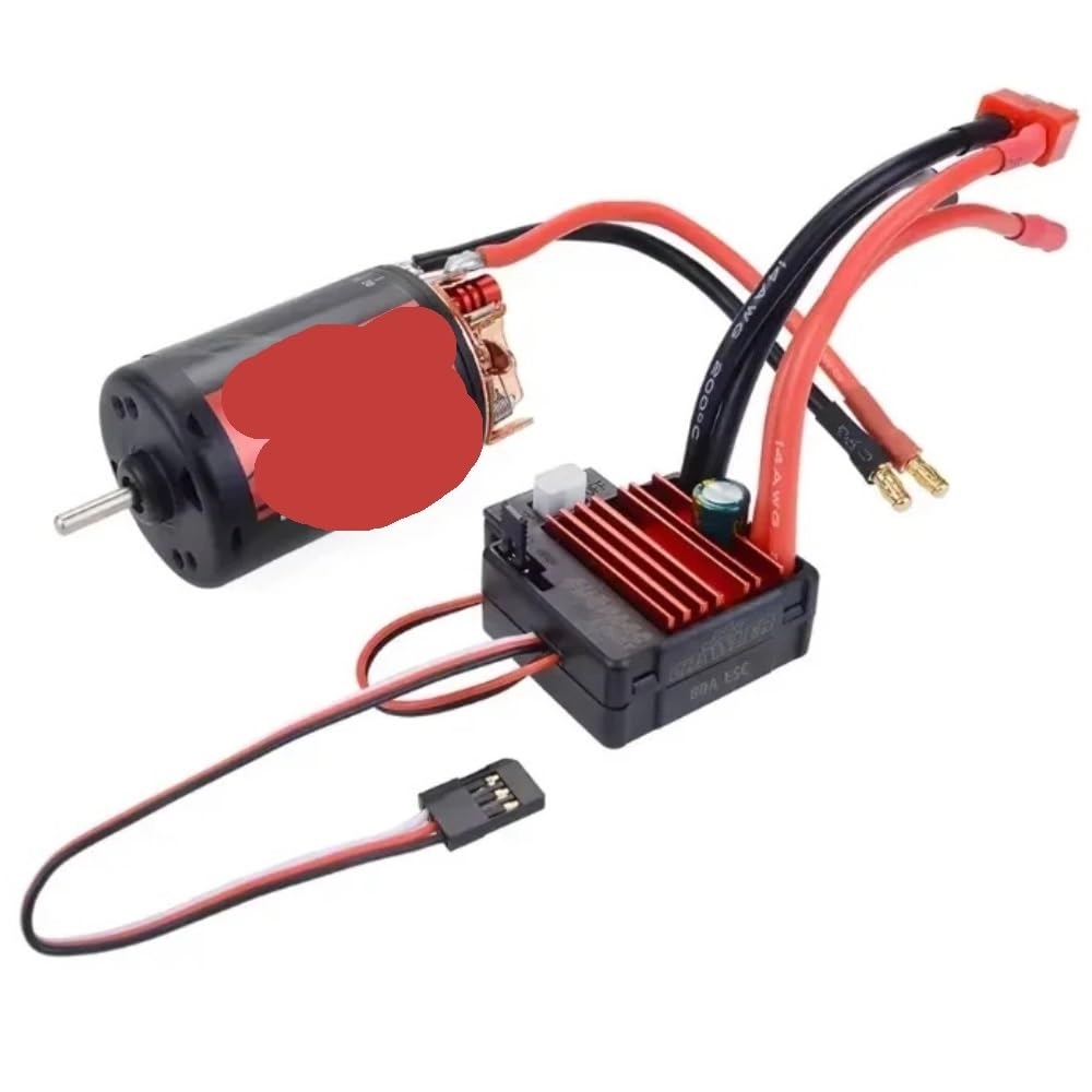 LINHUABAI 550 - 5 Slots Multi-Turn + Waterproof ESC - 80A