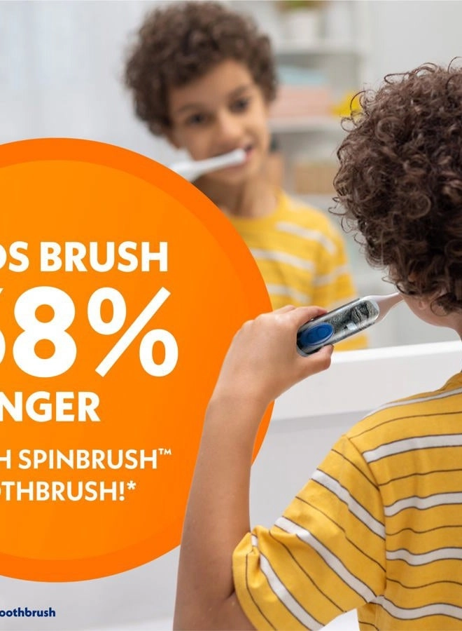 Battery Powered Electric Toothbrush - Jurassic World 1 AA Battery Soft Head Bristles