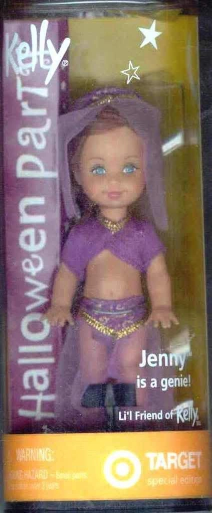 Mattel Jenny Genie Doll - Halloween Party Gold Purple Ages 3+
