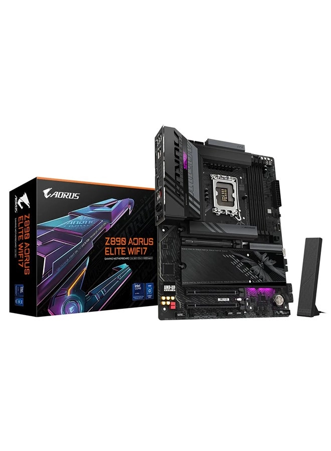 Z890 AORUS ELITE - Wi-Fi 7 4x DDR5 (Up to 256GB)