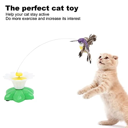 Electric Flying Bird Cat Toy - Plastic 1 Count