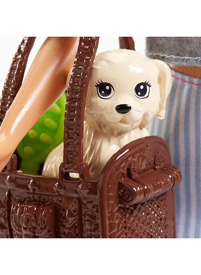Loves Pets Doll - Puppy & Bunny Playset