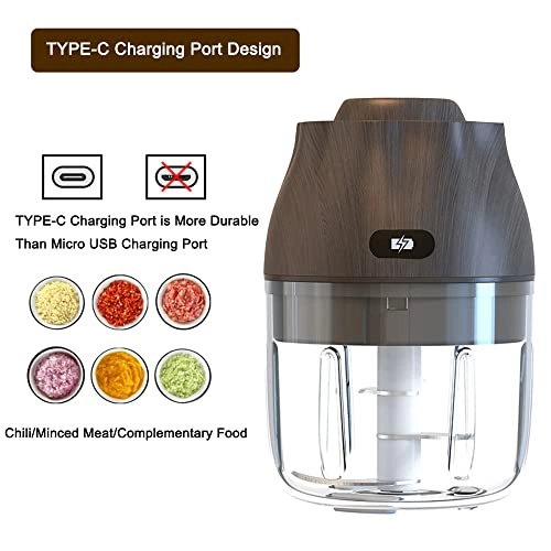 Electric Food Processor Chopper - 250 ml Type C