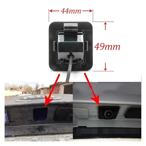 Rear View Camera - Night vision Universal RCA Connector 720P