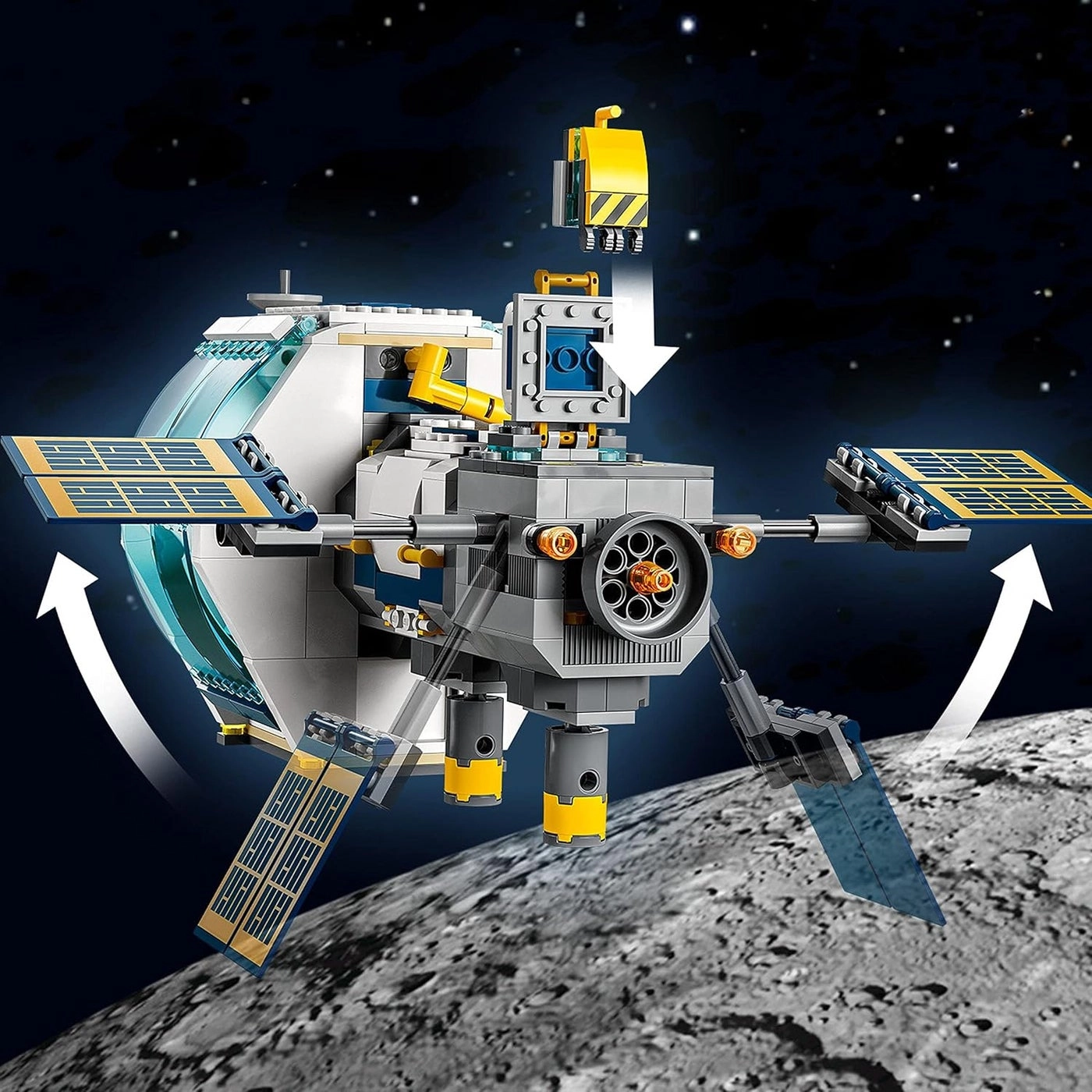 LEGO City Lunar Space Station - NASA - inspired