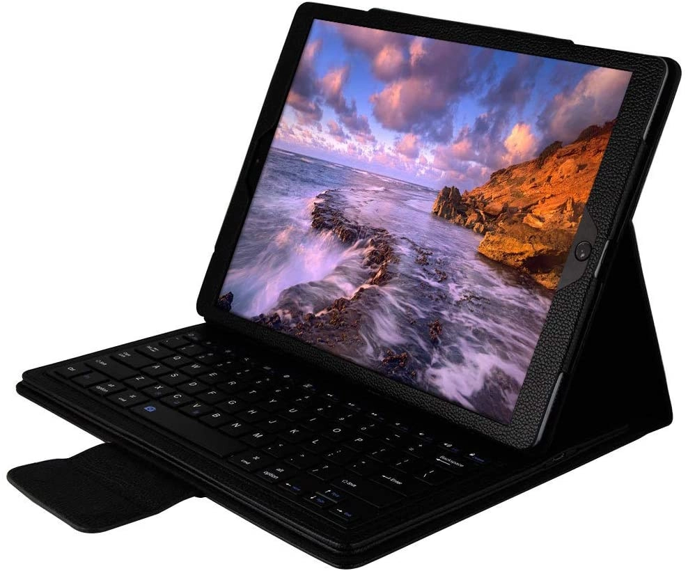 Akzun Trading Keyboard Stand Case with Detachable Bluetooth Keyboard for iPad Pro 12.9-inch