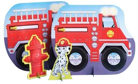 Party Zone Firefighter Centerpiece Standup