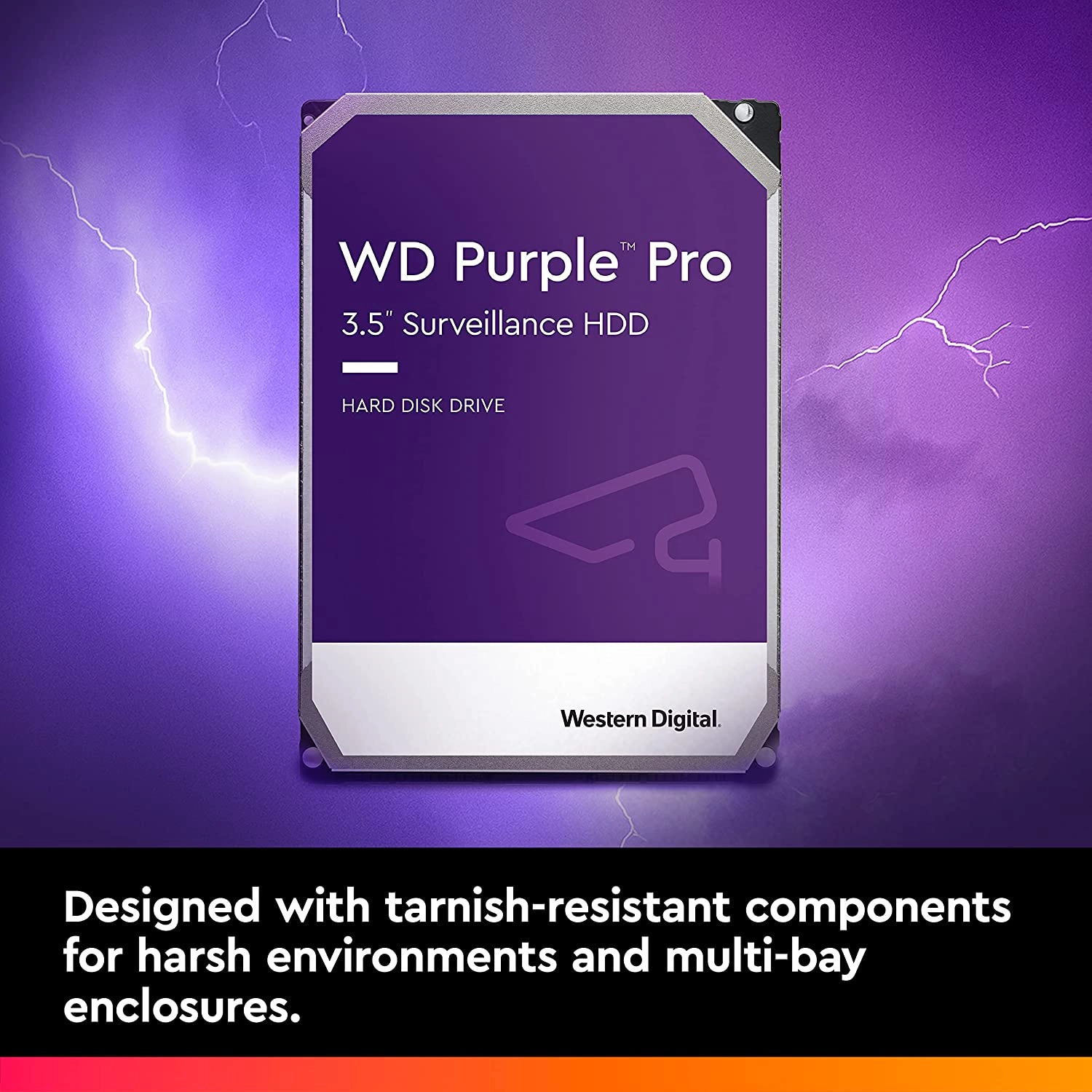 Purple Pro 3.5" 7200rpm 512MB SATA 6Gb/s (WD102PURP) - 10TB