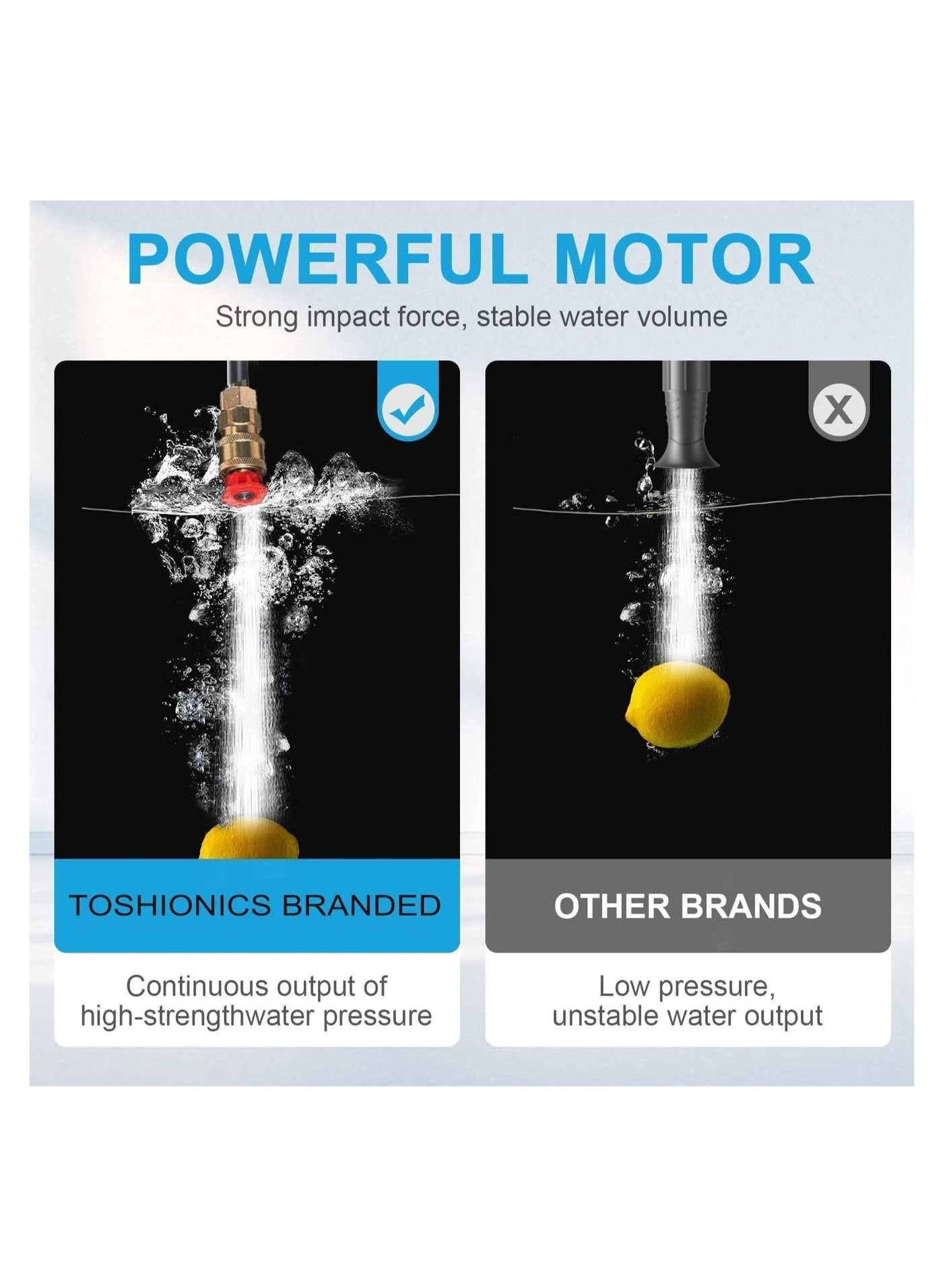 Cordless Portable Washer - 48V 200W 30Bar