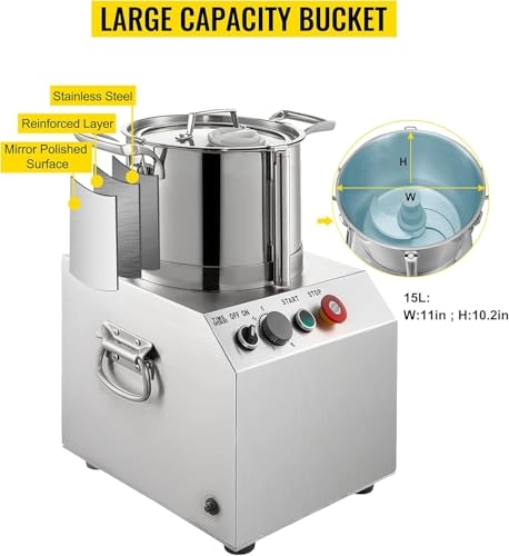 Commercial Food Processor - 4L 1400W