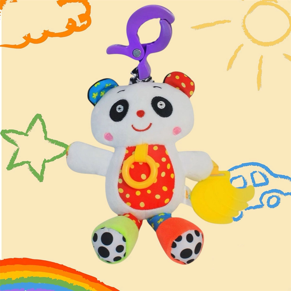 Vibrate Voice Rattle Toy - 0 to 6 months Panda