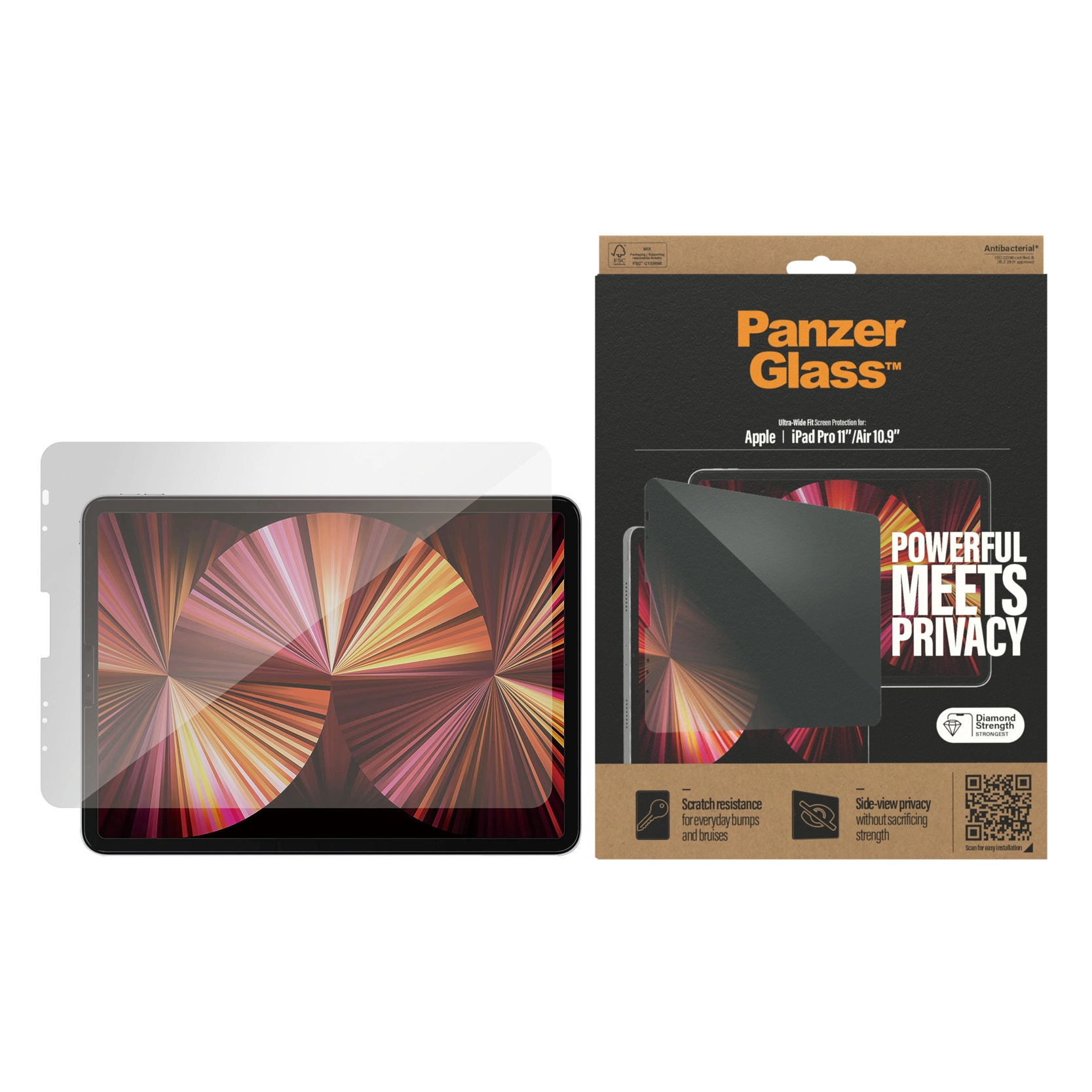 Clear Screen Protector for iPad Pro 11 & iPad Air