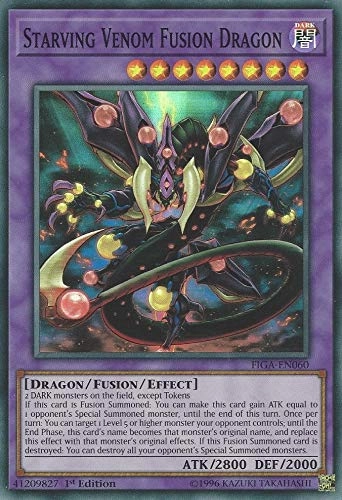 Yu-Gi-Oh! Starving Venom Fusion Dragon FIGA-EN060
